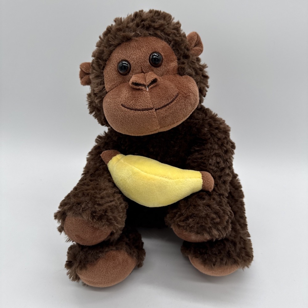 Aroma Home Monkey And Banana Microwavable Hottie Plush